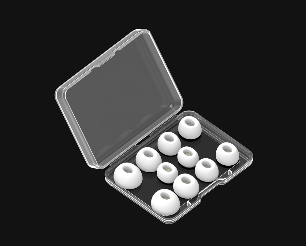 Juego de 5 pares en caja, color blanco.