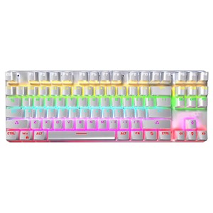 K550 Mechanische Tastatur mit 87-Tastenwelle im Punk-Stil für Gaming Office-und Sport zwecke für Notebook-Benutzer