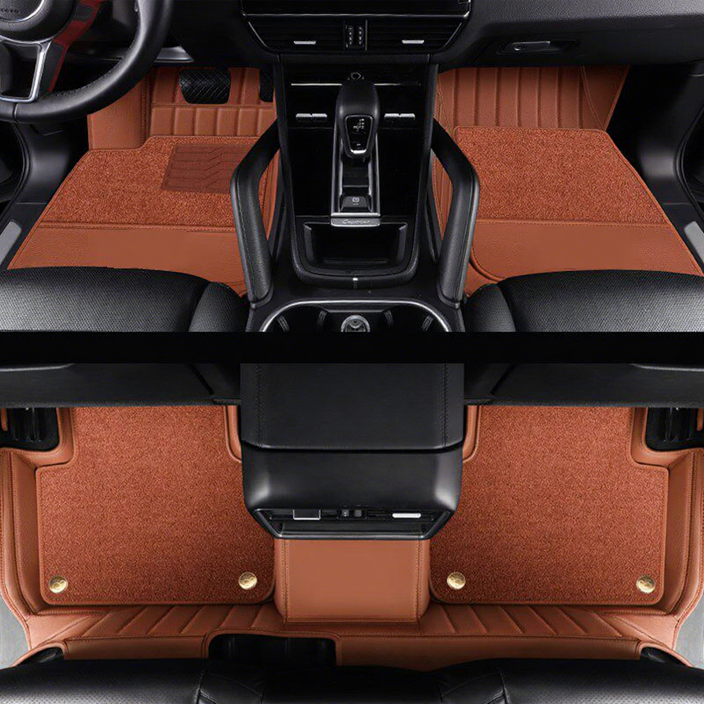 Flagship model cowhide double-layer bentley brown