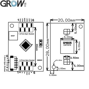 Coltiva GM805-S UART USB 5-30cm distanza di lettura DC5V lettore di codici a barre Scanner modulo 1D/2D QR lettore di codici a barre per Android Arduino - Product Image 5