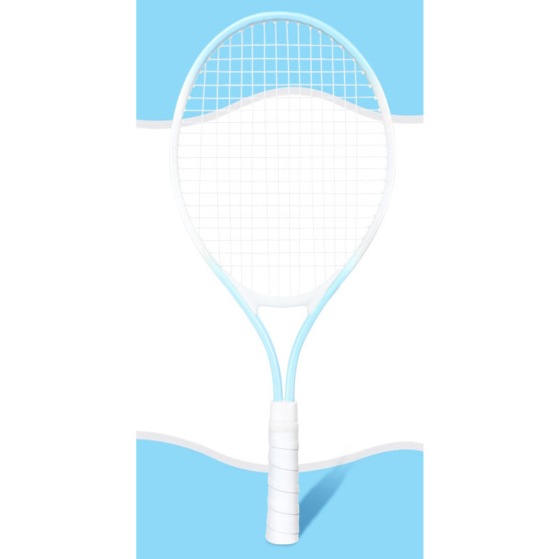 Raqueta de tenis infantil de 21", azul
