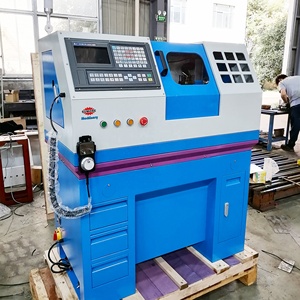 Torno paralelo SUMORE mini GSK/MACH 3 System CNC210 Torno horizontal de precisión CNC Torno para metal - Product Image 2