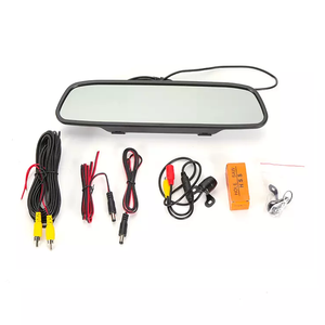 New Arrival 4.3 Inch <strong>LCD</strong> Screen Monitor with <strong>Reversing</strong> Camera Car Rear View Mirror Monitor - Product Image 2