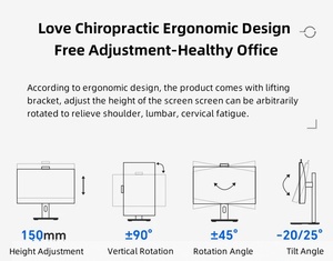 27 "4K màn hình cảm ứng màn hình 10-điểm IPS Máy tính để bàn fordigital signage POS kiosk điều khiển công nghiệp hội nghị y tế Giáo Dục - Product Image 2