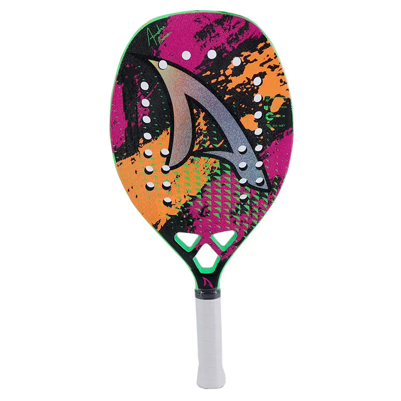 Melors Professional Tecnis Beach Padel racchetta da Tennis all'ingrosso migliore qualità fashion Face 3K Carbon Beach Tennis Racket