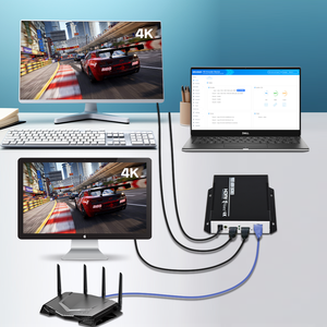 Codificador HDMI H.265 4K para transmisión en vivo compatible con SRT RTMP RTMPS RTSP 4K30 H264 Codificador de video HDMI a IP - Product Image 6