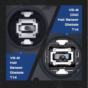 T14 2.4GHz/915MHz 1W ELRS VS-<strong>M</strong> CNC Hall Sensor Gimbals 2.42&quot; OLED Screen EdgeTX Radio <strong>Controller</strong> for FPV RC Racer Drone
