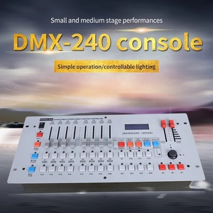 Dj оборудование Dmx контроллер 240 консоль Dmx512 диммер декодер сценический Rgb светодиодный свет Dmx 240 контроллер фейдер 240 - Product Image 3
