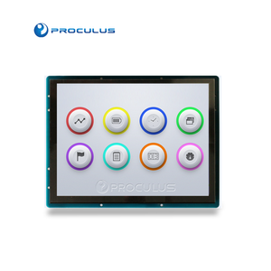 Proculus 10,4-Zoll-Uart-LCD-TFT-Bildschirm Kapazitive Touchscreen-Controller-Karte aus China LED 12V 250 Nit TTL-Anzeige module