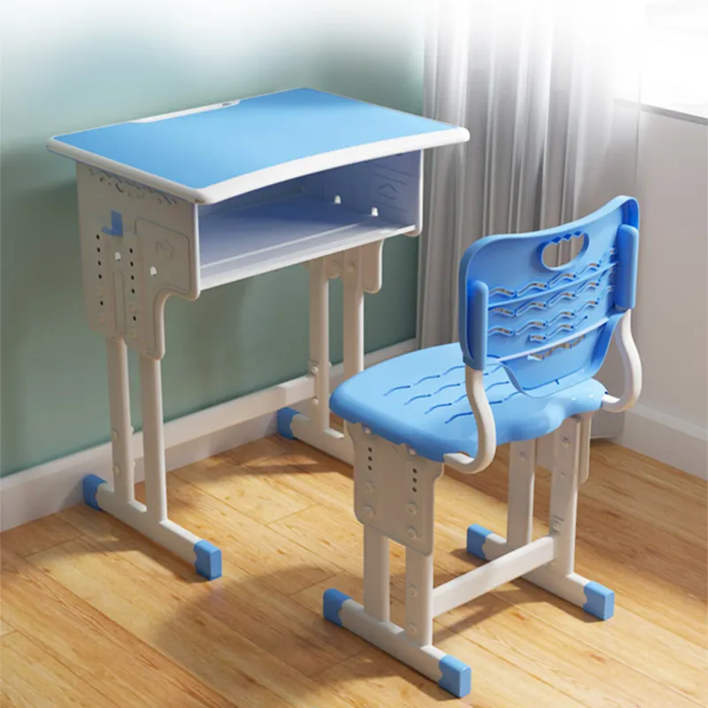 Tavolo da bambino set mobili scrivania da studio per bambini e sedia scrivania da studente regolabile in altezza per studio