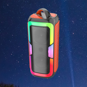 4-Inch Dual Speaker with 25 W <strong>Output</strong> RGB LED Lighting and 2 Kabellose Party Lautsprecher Mini for Outdoor <strong>Computer</strong> Use - Product Image 6