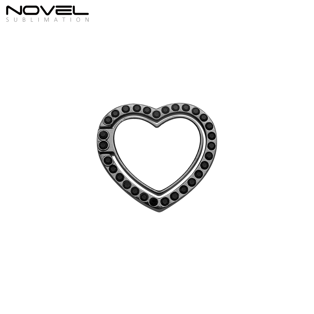 SRH-07 Corazón negro giratorio 360 grados