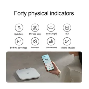 米佳智能家居体脂秤八电极双频心率检测水分检测小米App控制 - Product Image 2