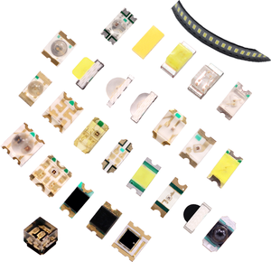 Hinchytek toptan 0606 1616 bi-renk SMD LED mavi yeşil ve kırmızı 130 derece boyutu 1.6*1.6*0.6mm 0.085W diyot LED - Product Image 2