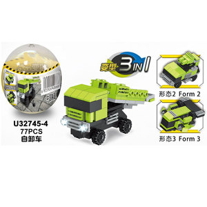 6 в 1 коллекция построить блок робот 3 в 1 грузовик блок игрушка - Product Image 4