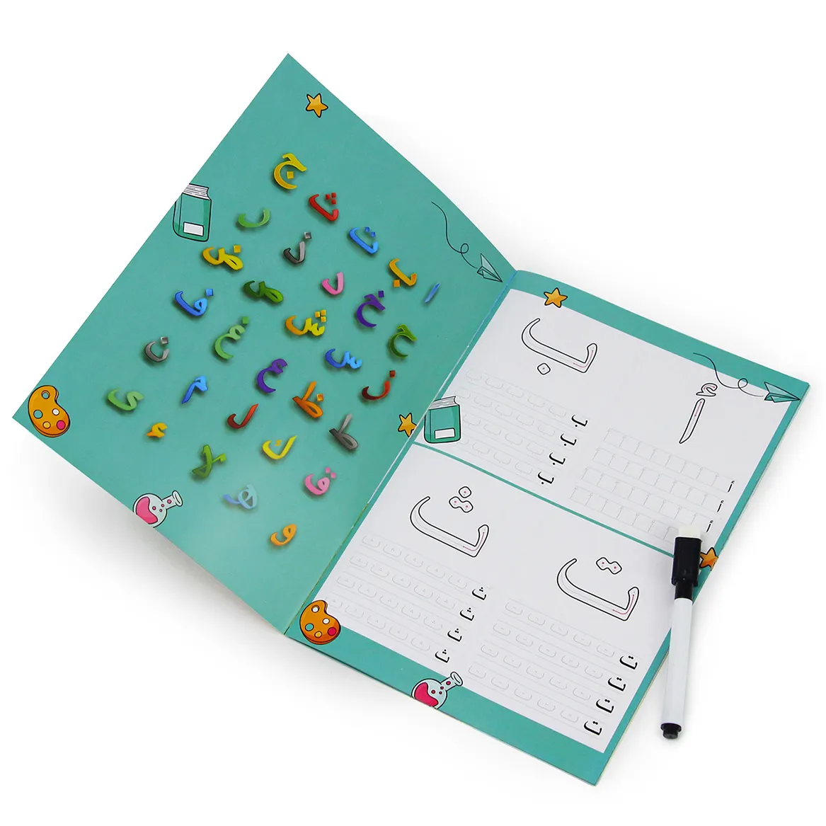 Impression de livre personnalisée moins chère cahier d'étude de livre relié pour enfants avec un nouveau design