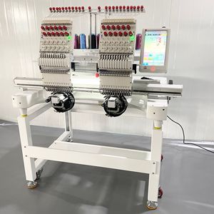 Double Heads 9/12/15 Needles <strong>Computer</strong> 400*450mm Flat Embroidery Machinehat Embroidery <strong>Machine</strong> Sewing Embroidery <strong>Machine</strong> - Product Image 5