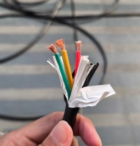 Bakır çekirdek RVV-3 * 2.5 kare tel ve kablo, güç kablosu, üç çekirdekli kılıflı esnek tel - Product Image 2