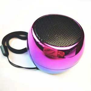 促销圆形铝合金迷你蓝色齿TWS音箱 - Product Image 5