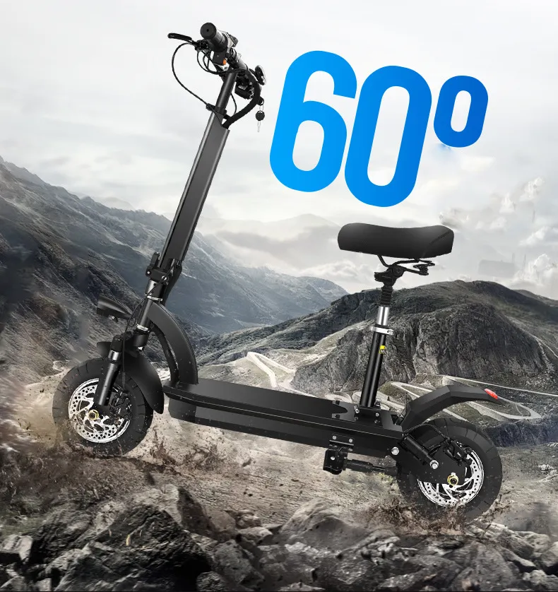 1000w 60v 20ah acooter elétrico lítio carga carga da bateria 200kg pontapé scooter offroad dobrável adulto scooter elétrico