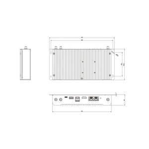 Android Smart Board Qual 865-Platine Leiterplatte speicher RJ45 RS232 RS485-Steckverbinder Design 4K/1080P Auflösung 8 256G Entwicklungs platine - Product Image 3