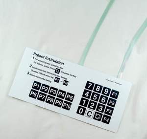 Teclado numérico de alta calidad PET Tatsun para teclados dispensadores de combustible de gasolineras - Product Image 2