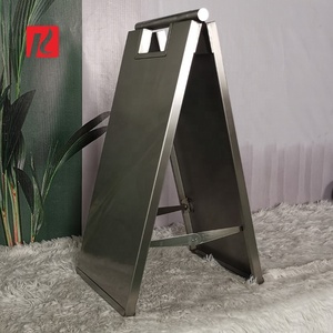 Kexian tùy chỉnh kim loại một khung dấu hiệu đứng đôi bên ngoài trời sàn đứng bảng quảng cáo gấp bảng bánh sandwich vỉa hè dấu hiệu - Product Image 5