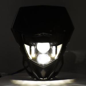 אופנוע MorSun אנדורו פנס <span class=keywords><strong>LED</strong></span> עם פגוש כחול עבור 2013-2023 ימאהה WRF TTR WR <span class=keywords><strong>XT</strong></span> אביזרי פנס ראש