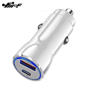 <strong>38W</strong> Car Usb Quick QC 3.0 Quick Charge Adapter PD 20W Mobile Phone Charging Car <strong>Charger</strong> for Car Technology Manufacturing QC3.0,PD - Product Image 2