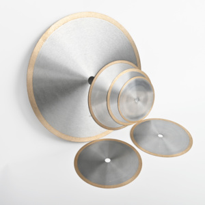 Yüksek hızlı endüstriyel masa makinesi testere kesme bıçağı disk düz pürüzsüz kenar sıcak ve soğuk pres tarafı ile süper ince elmas - Product Image 3