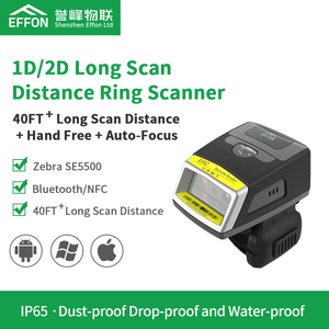 IP65 40 ft dài quét khoảng cách BT vòng đầu đọc mã vạch máy quét với Zebra se5500 quét động cơ cho kệ cao kho chọn - Product Image 2