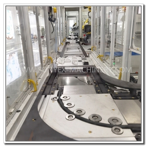 Cargando y descargando Robot Riel de guía Riel de tierra Brazo de robot de servicio pesado automático Sunyex