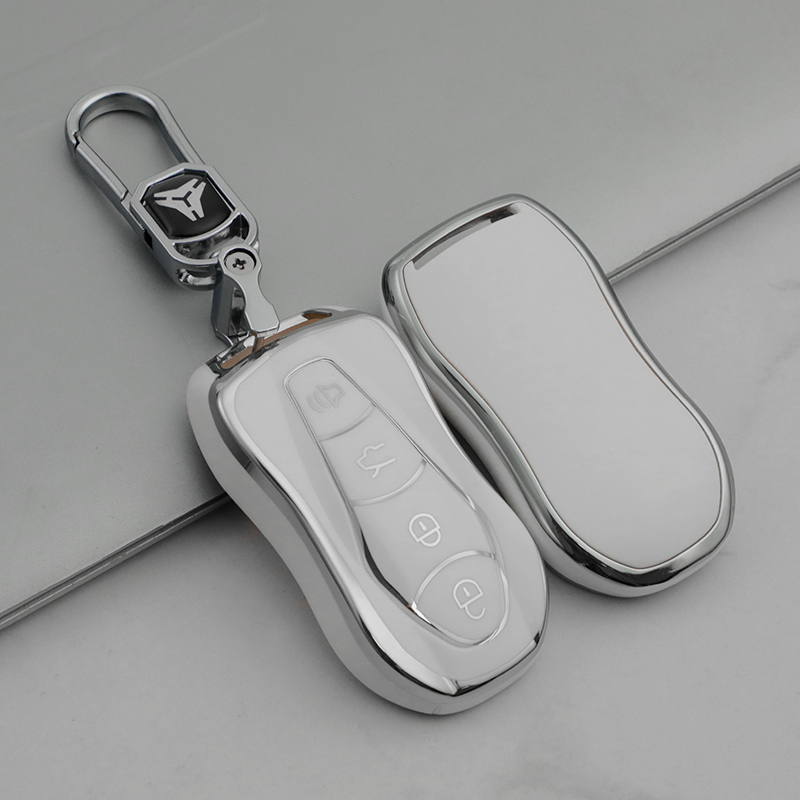 C White + Key Ring