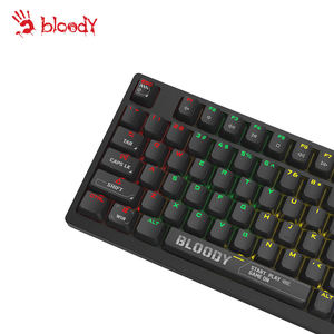 A4Tech Bloody S98 RGBカスタマイズ可能なメカニカルキーボード4MオンボードメモリUSBインターフェイスホットスワップラップトップ用バックライト - Product Image 4