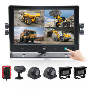 6CH 9 pulgadas Pantalla Camión BSD Advertencia de proximidad Sistema de monitor de cámara de alerta con sensor de estacionamiento - Product Image 3