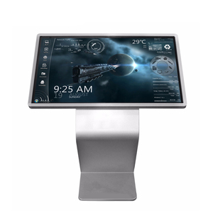 Tipi K şekil 55 inç TFT reklam oyuncu dokunmatik ekranı monitör altı video medya oyun yatay dijital tabela led ekranlar - Product Image 4