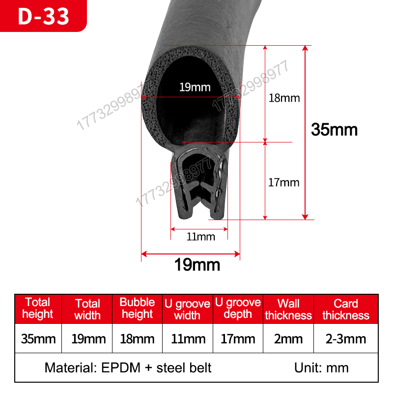 D-33 (35mm high, 19mm wide)