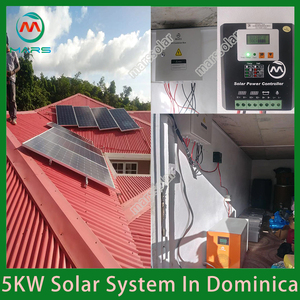 最优惠的价格完整设计混合家用太阳能家庭系统5KW电网太阳能系统5000W家用太阳能屋顶 - Product Image 5