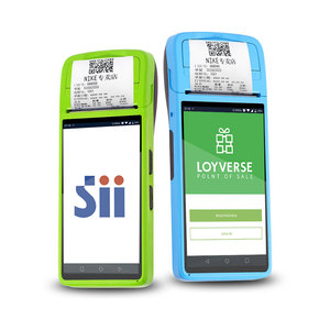 5,5 pulgadas Android pos impresora wifi mini NFC pos terminal RFID escáner código QR swipe pos máquina todo en un sistema de punto de venta - Product Image 2