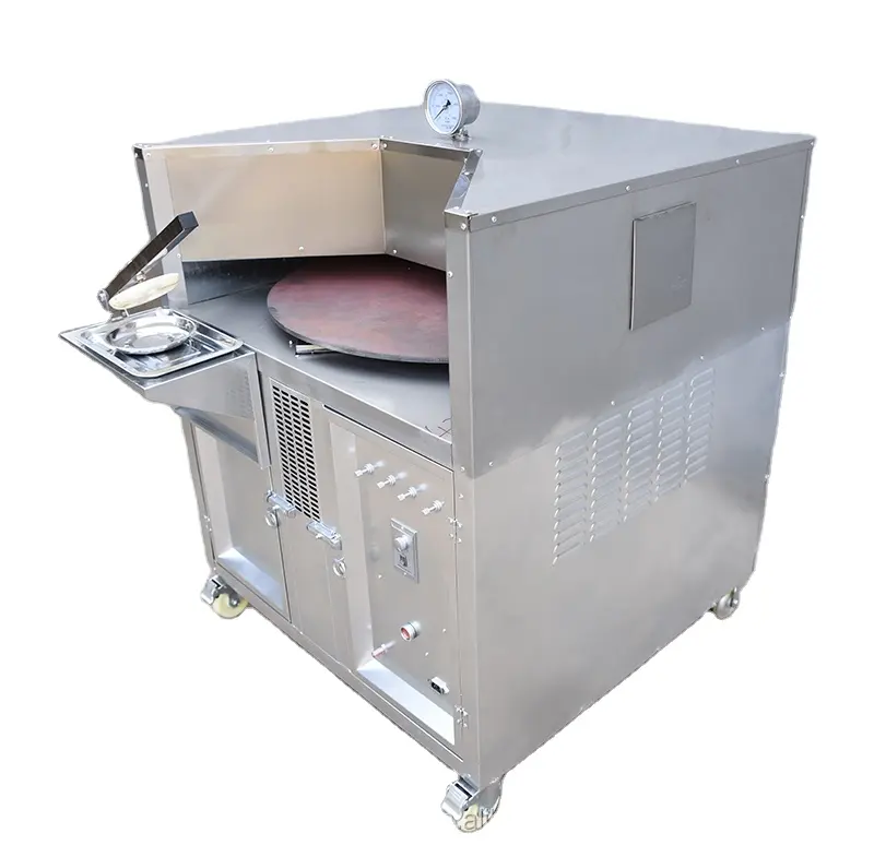 Lebanese commercial stainless steel arabic pita bread machine