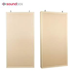 用于多功能大厅铝天花板的隔音盒天花板吸声织物吸音板 - Product Image 1