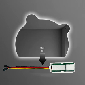 Profesional DC12V 5A 60W tecla única uno/tres colores tiempo temperatura pantalla interruptores de luz Sensor LED Control atenuador interruptor - Product Image 6