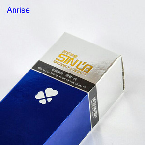 豪华定制颜色印刷白色纸板纸盒化妆品膏霜瓶包装 - Product Image 3