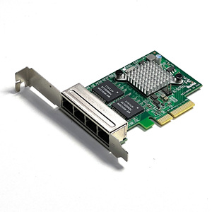 AOC-SGP-i4 PCI-E 2.<strong>1</strong> X4 Interface Server PCI Express Network Card <strong>Ethernet</strong> Server Adapter I350-T4 - Product Image 1
