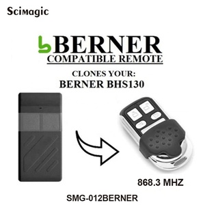 BERNER 868,3 MHz Garagentor Fernbedienung Hands ender Schlüssel bund Klon Fernbedienung Doppelte Fernbedienung - Product Image 3