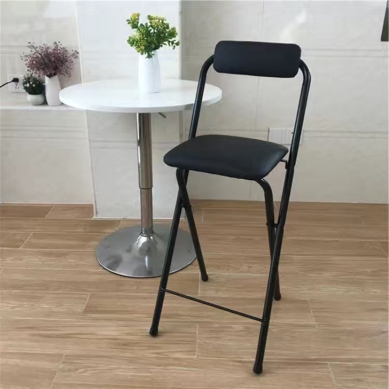 Siège rembourré noir (60 cm de hauteur) - Achat de propriété