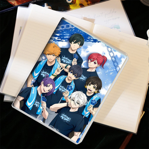 A5 18*13CM Blue Lock personaje de dibujos animados papel estudiante Anime Notebook Bloc de notas diario - Product Image 1