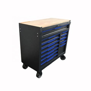 12抽屉工具箱车间机械工具手推车车间滚轮车库滚动工具柜 - Product Image 5