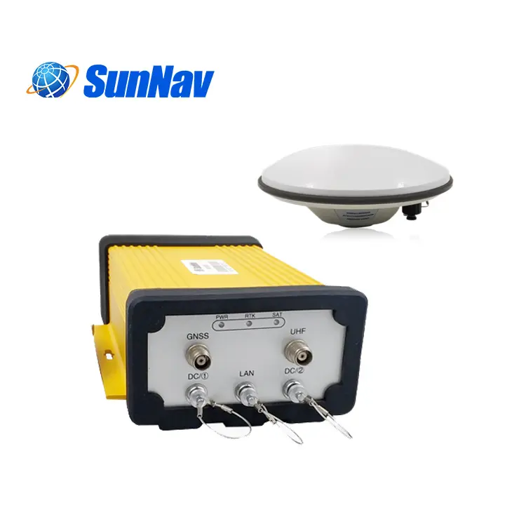 Base y Rover SunNav GPS RTK M100T, con placa madre recortable, buen precio, utilizado para control de máquina y navegación
