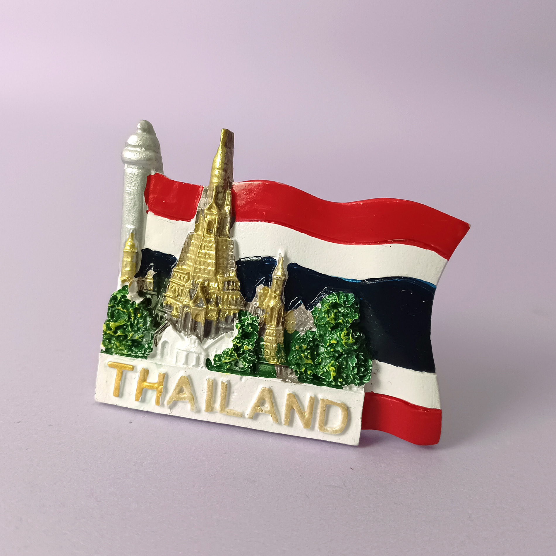 l174 Paysage du drapeau thaïlandais